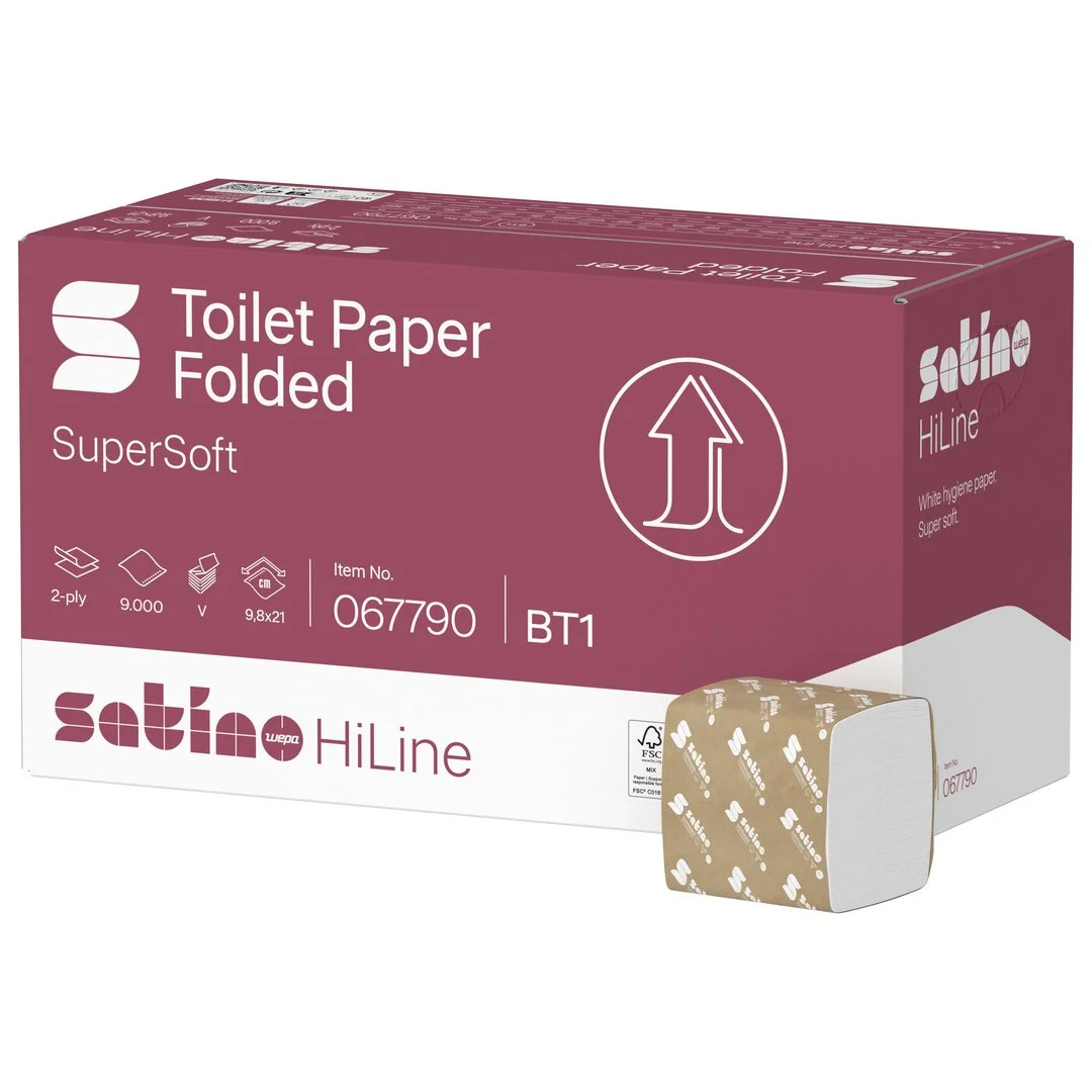 Satino Toiletpapier Recycled 2-laags Bulkpack (30x 300 vel)
