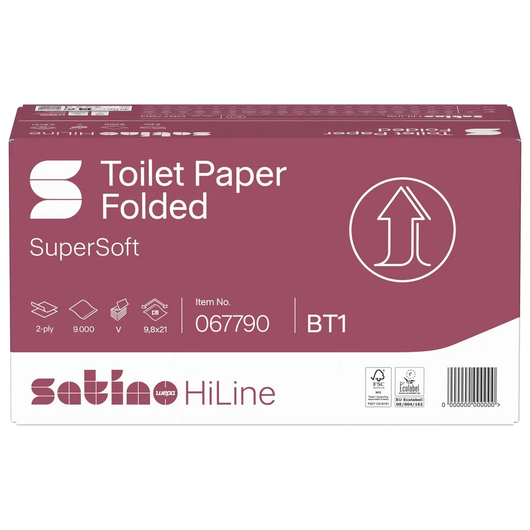 Satino Toiletpapier Recycled 2-laags Bulkpack (30x 300 vel)