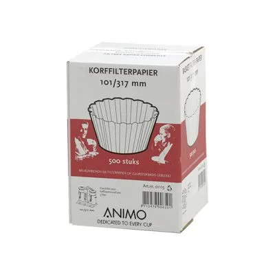Animo Korffilterpapier 101/317 (500 stuks)