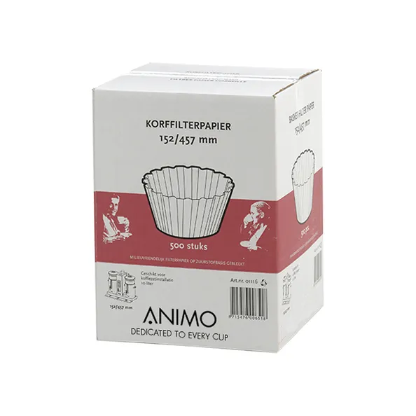 Animo Korffilterpapier 152/457 (500 stuks)