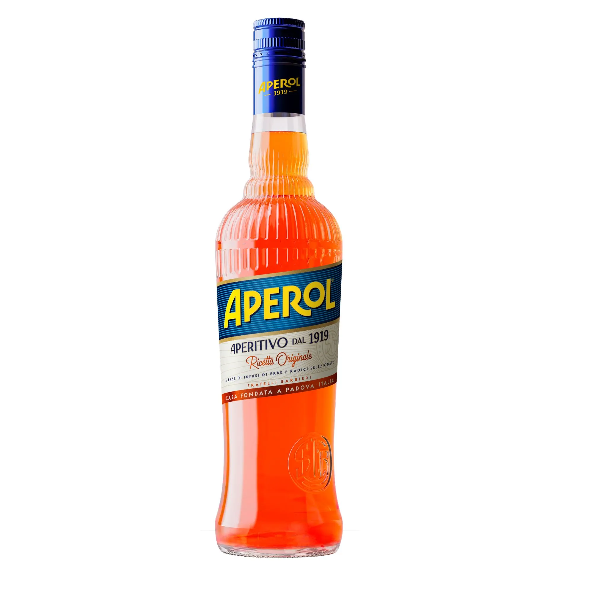Fles Aperol van 0,7 liter.