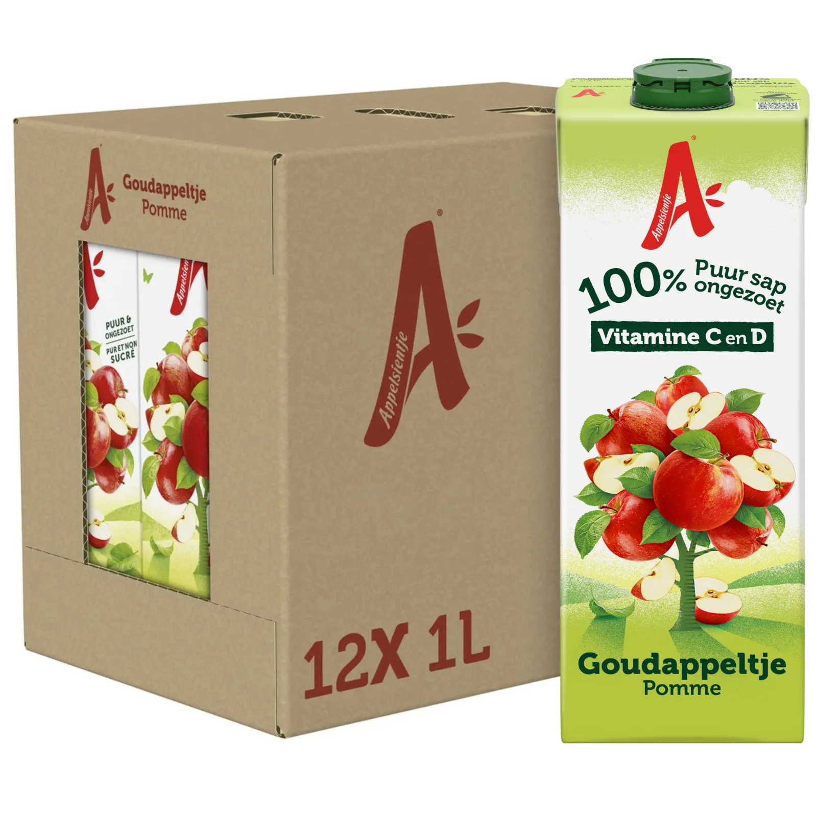 doos appelsientje goudappel zijaanzicht