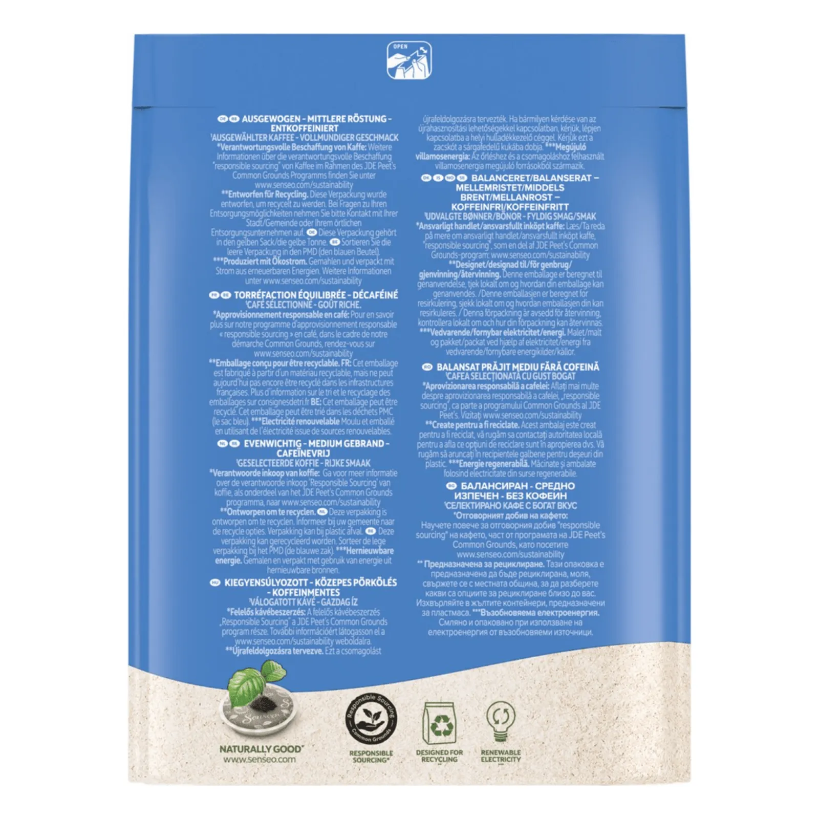 Douwe Egberts Senseo Decafe (10×36 pads)