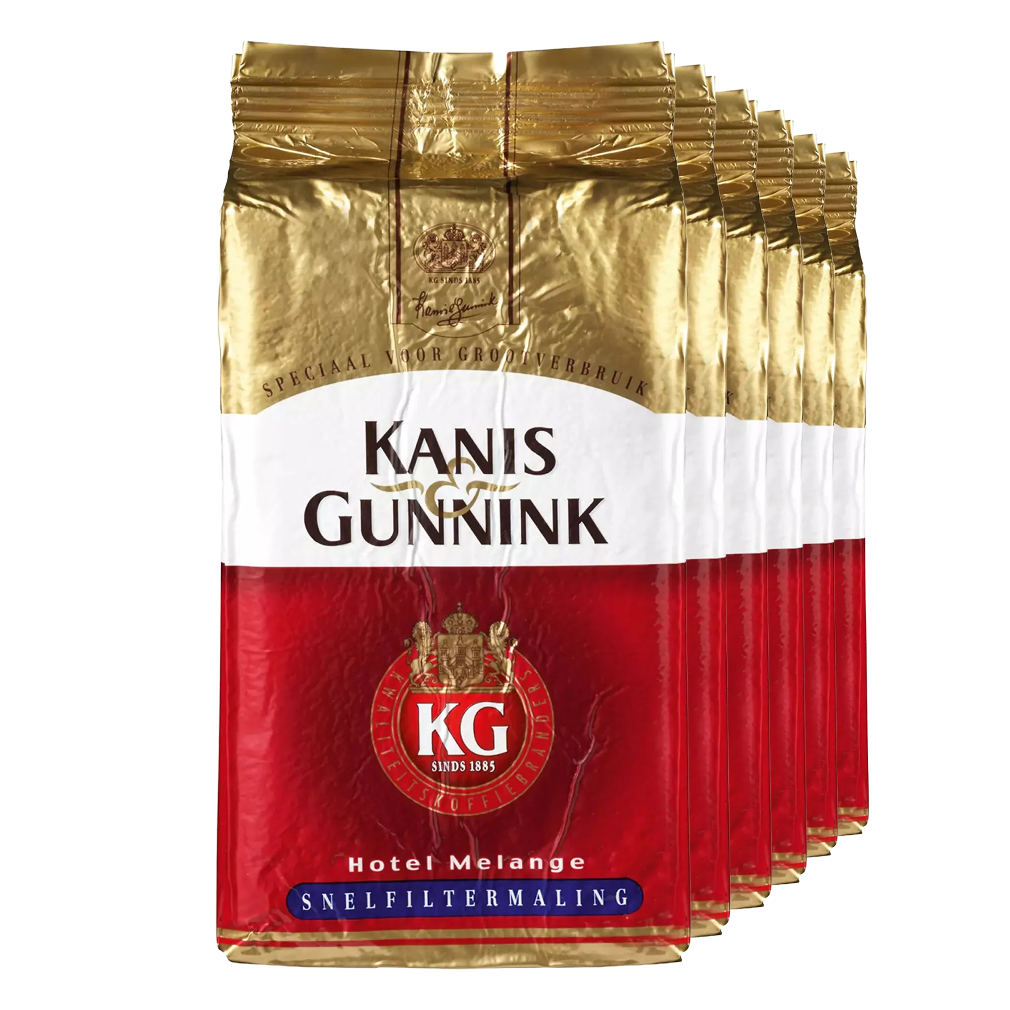 Kanis & Gunnink Rood Snelfiltermaling (6x 1kg) - Afbeelding 2