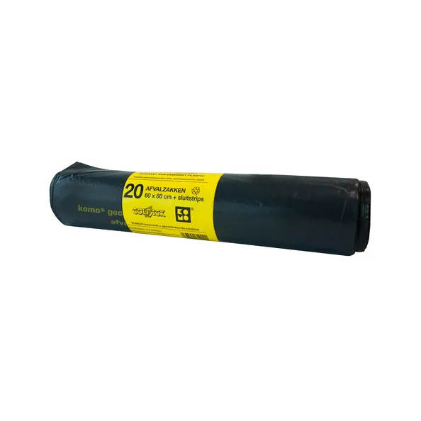 Komo Afvalzak 60x80cm T50 (Rol à 20 stuks)