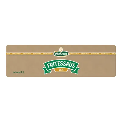 Oliehoorn Saus King Fritessaus 25% (8 liter)