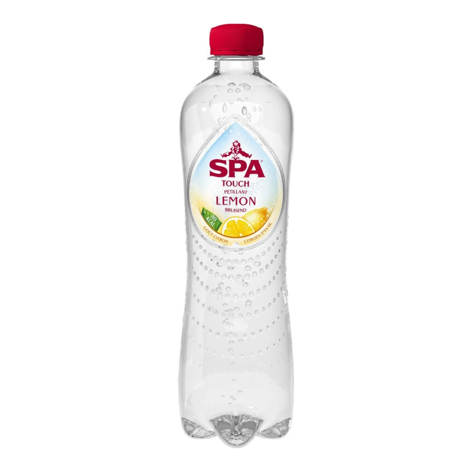 Spa touch sparkling lemon pet (6x 50cl)