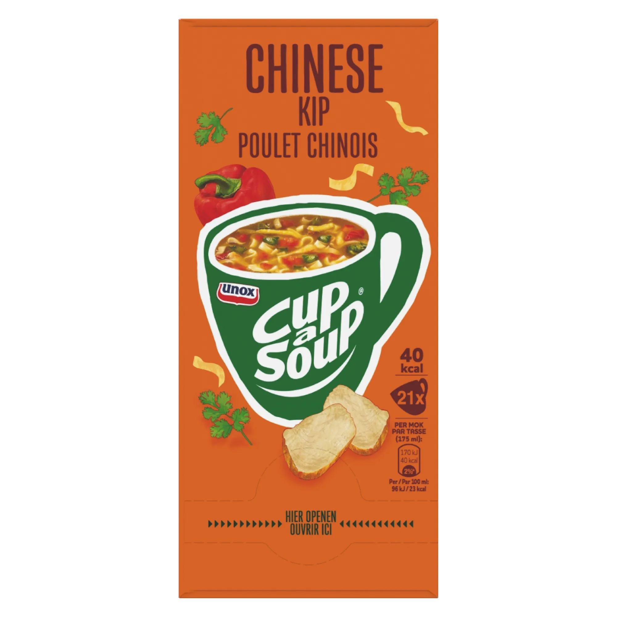 Unox Cup-a-Soup Chinese Kip (21x 175ml)