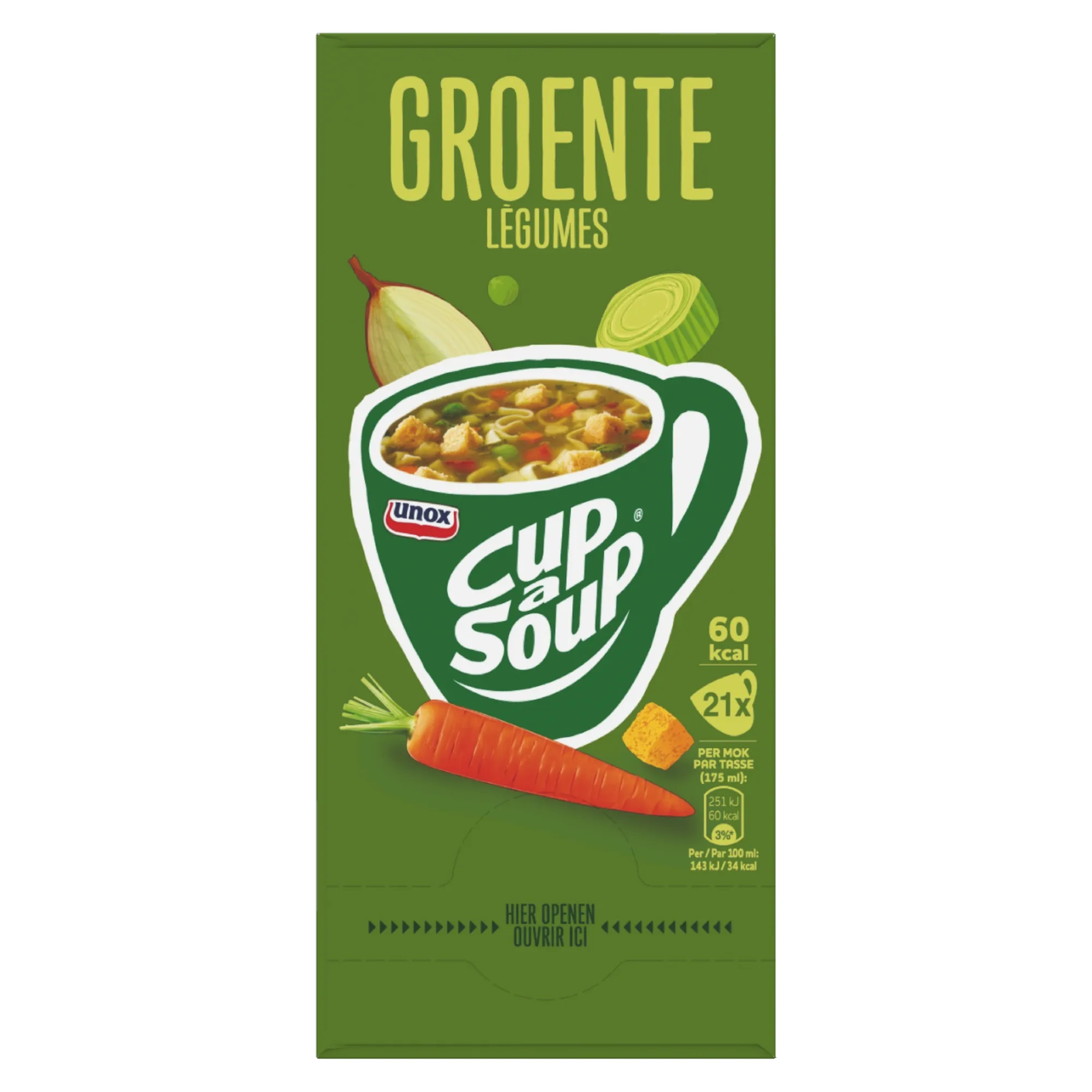 Unox Cup-a-Soup Groente (21x 175ml)