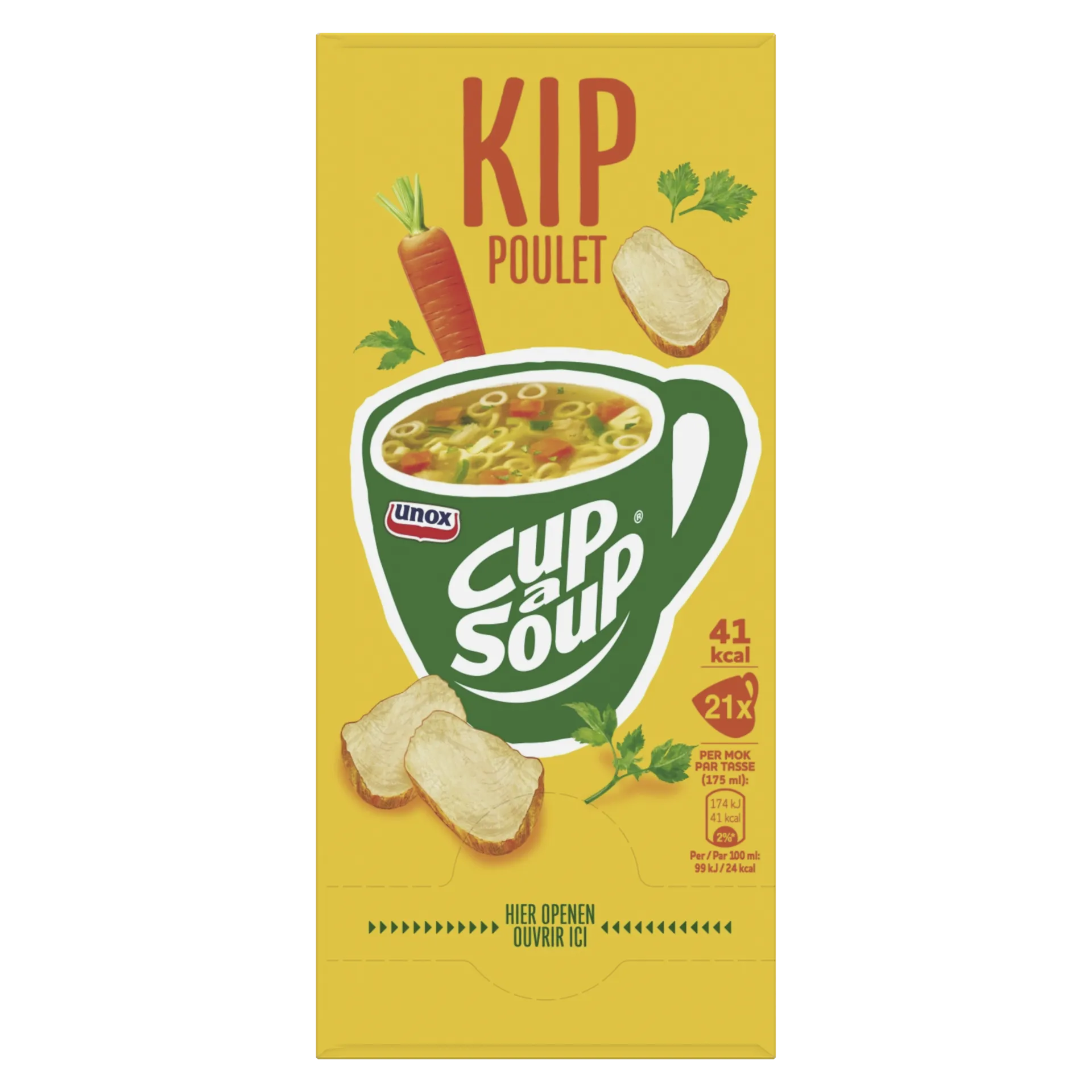 Unox Cup-a-Soup Kip (21x 175ml)