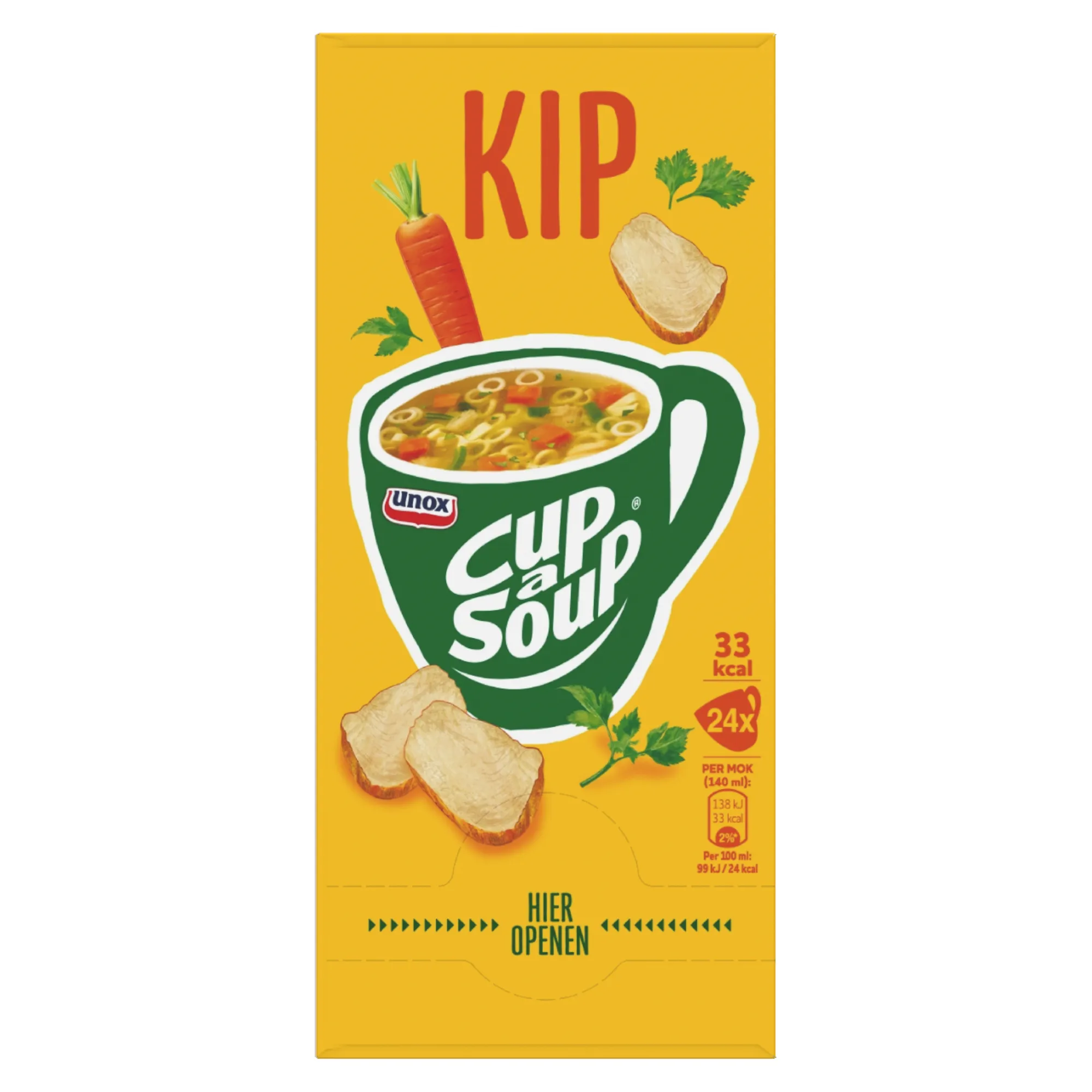 Unox Cup-a-Soup Kip (24x 140ml)
