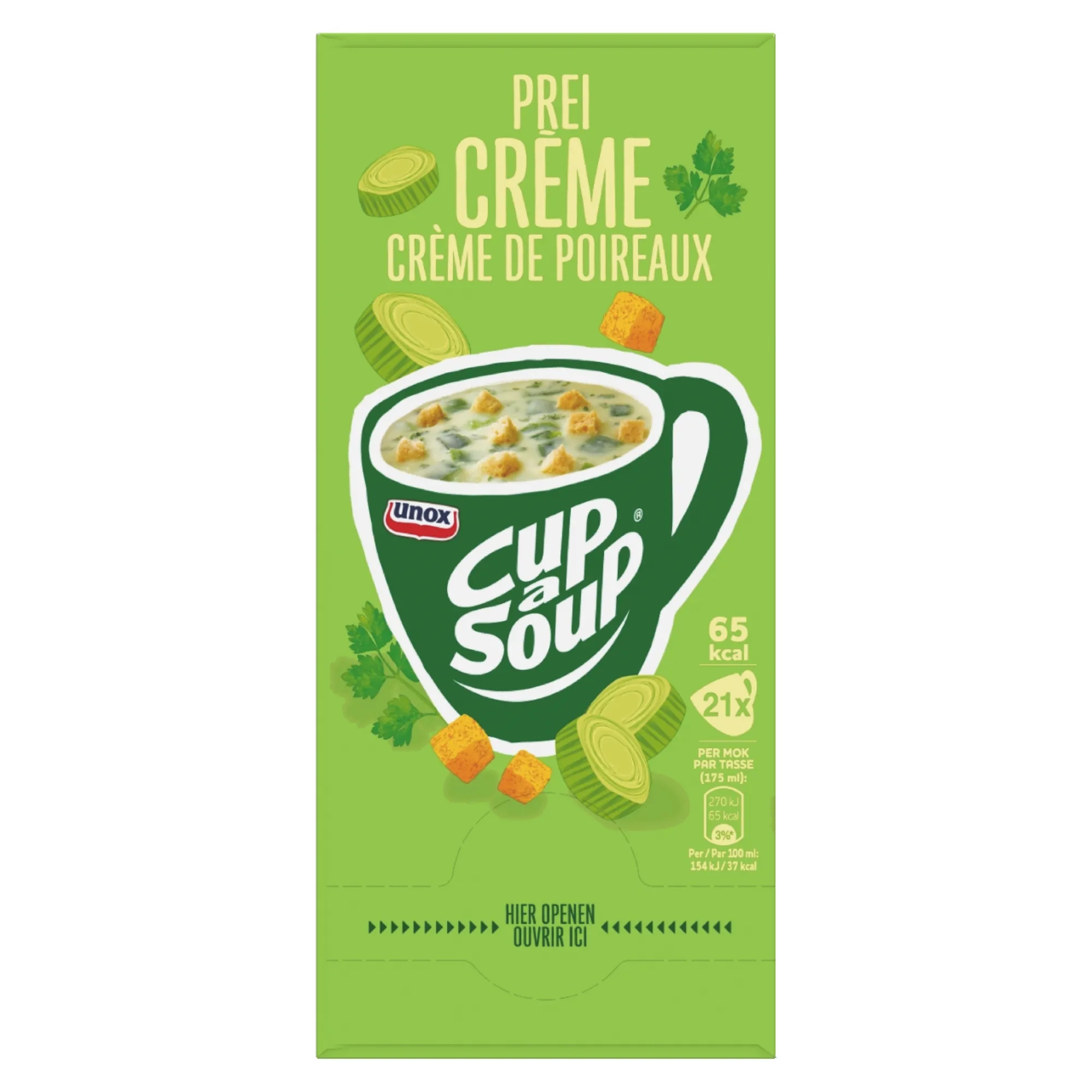 Unox Cup-a-Soup Prei Crème (21x 175ml)