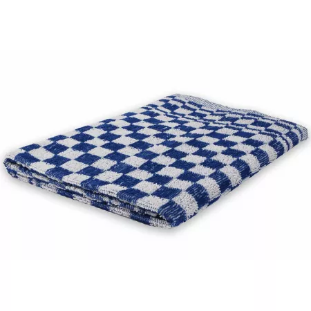 Weco keukendoek geblokt 60×60 cm blauw/wit (6 stuks)