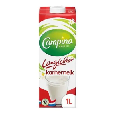 Campina langlekker karnemelk pak (12x 1 liter)