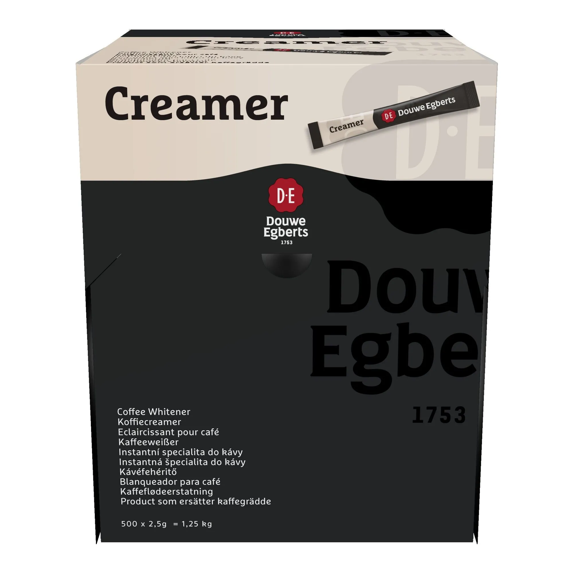 Douwe Egberts Creamersticks Licht & Romig (500x 2,5gr)