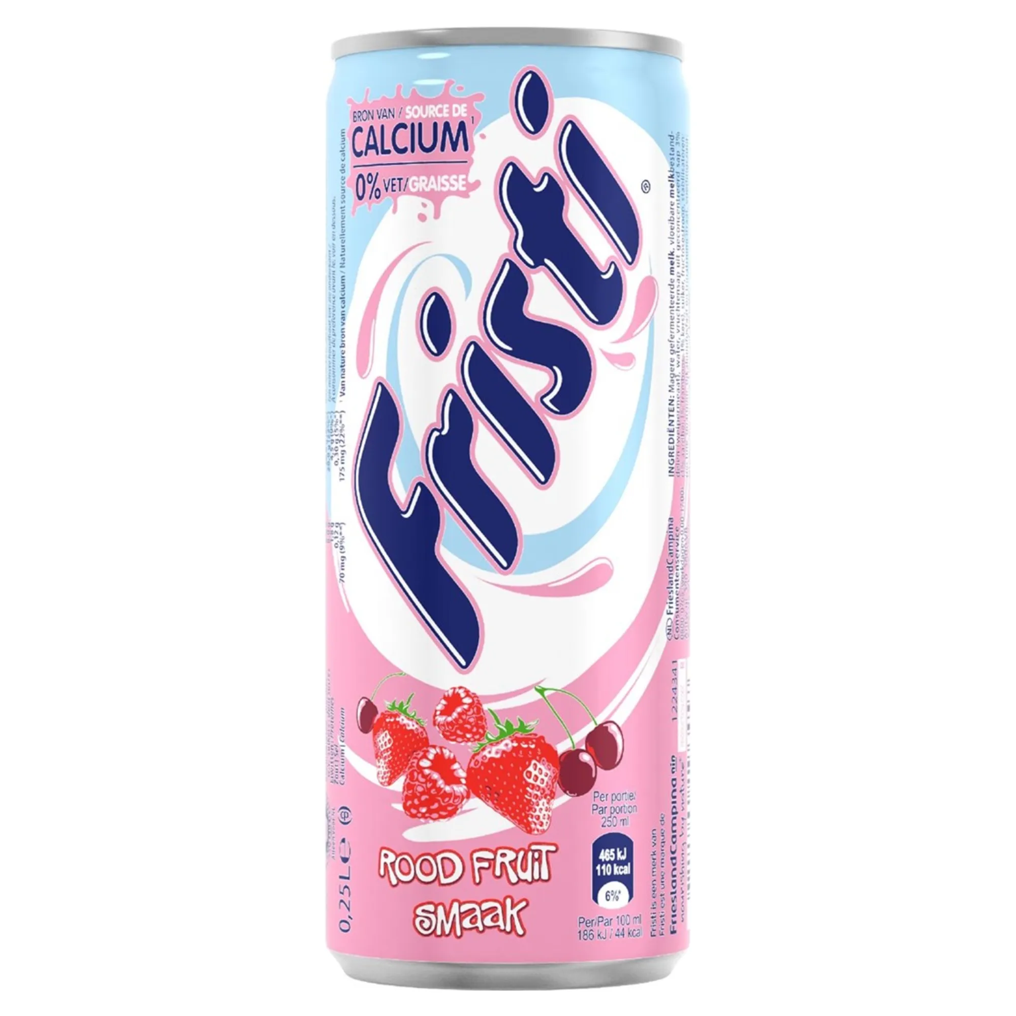 Fristi Rood Fruit Blik (24x 25cl) - Afbeelding 2