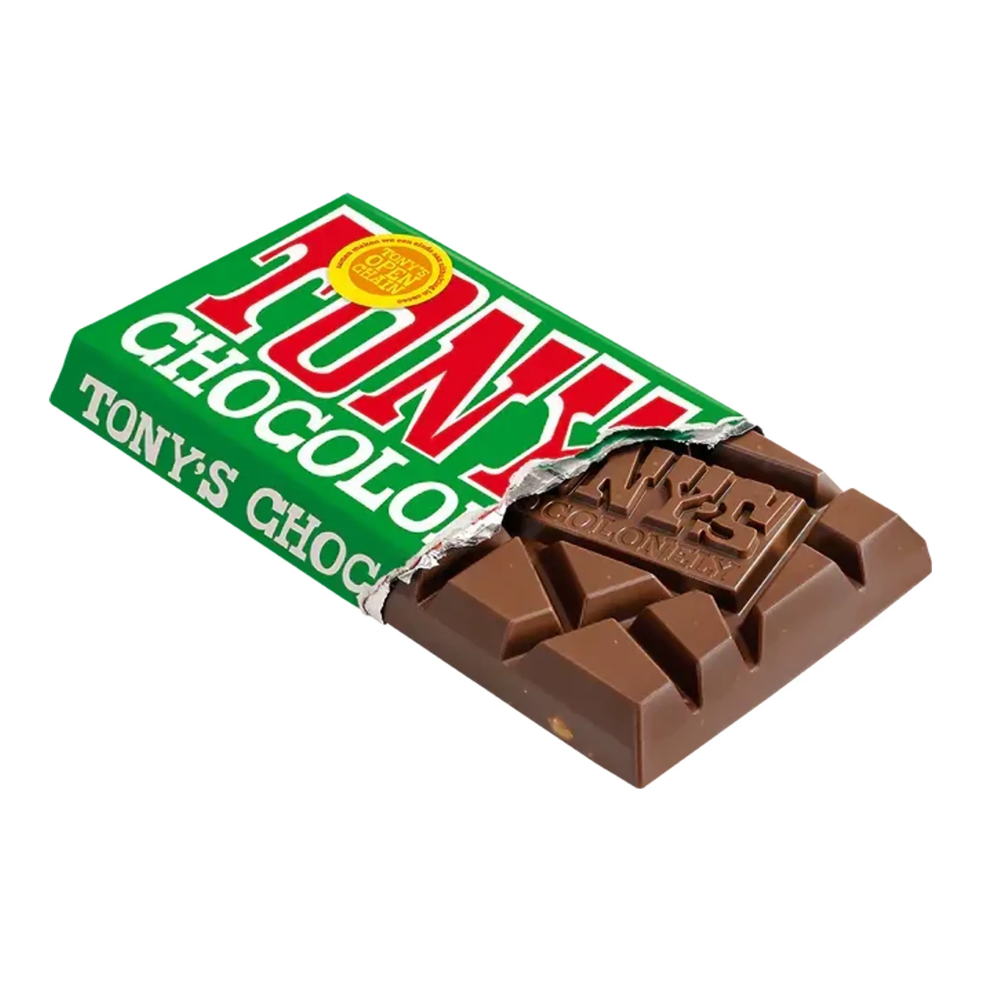 Tony's Chocolonely Reep Melkchocolade Hazelnoot (15x 180gr)