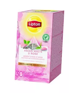 Lipton tea exclusive selection asian white & rose 30 builtjes