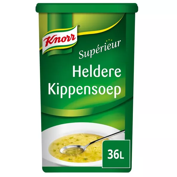 Knorr superieur kippensoep 18ltr.