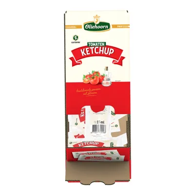 Oliehoorn Tomatenketchup Sachets (150x 15ml)