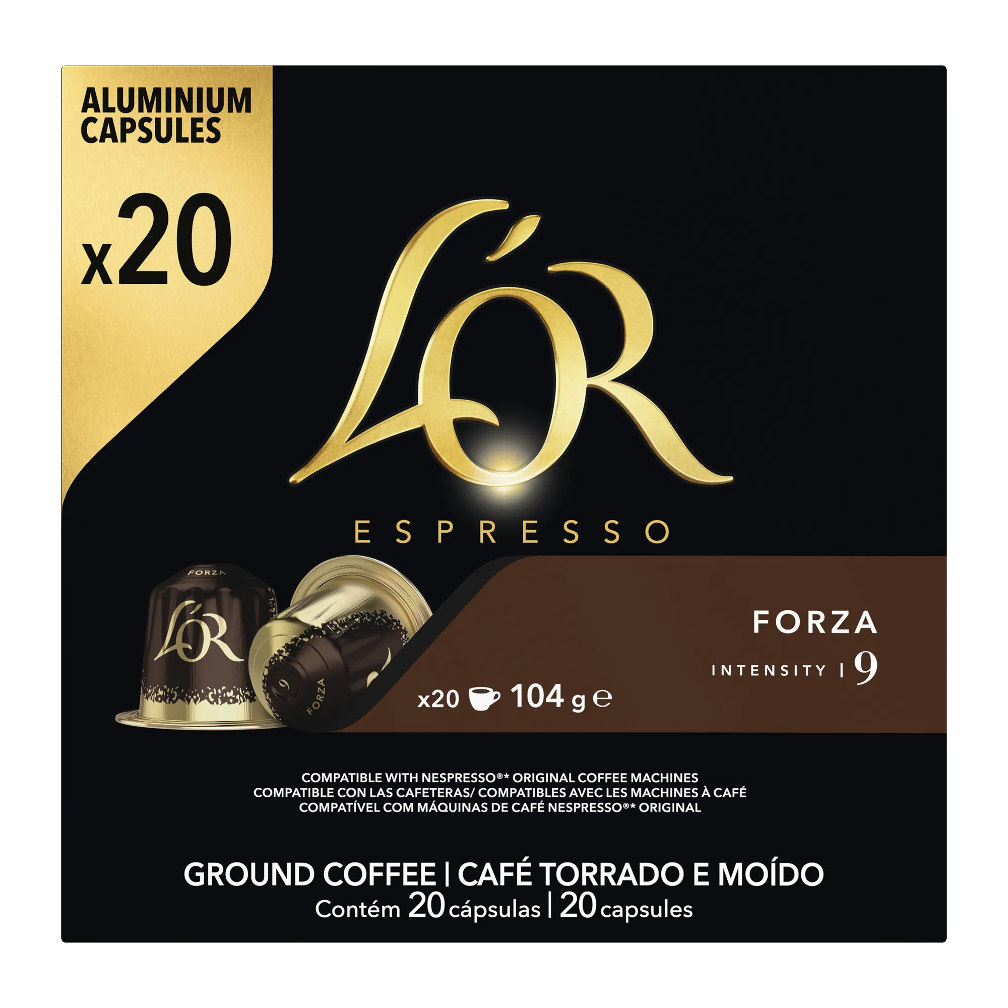 L’or Espresso Forza (20 cups)