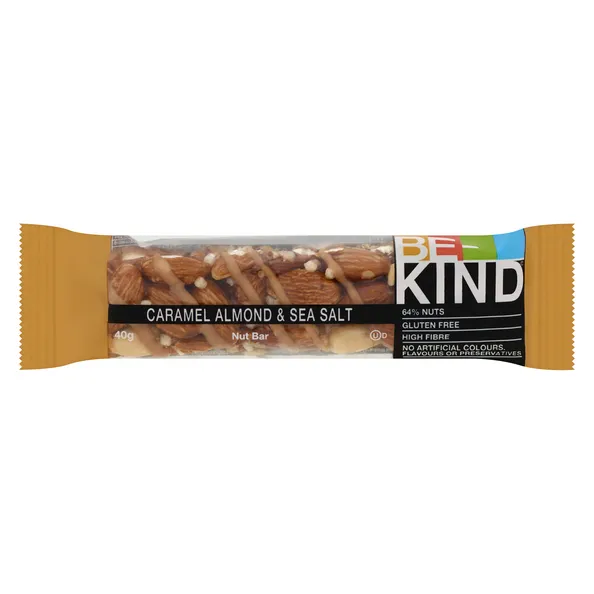 Be-kind Single Caramel Almond & Seasalt (12x 40gr)