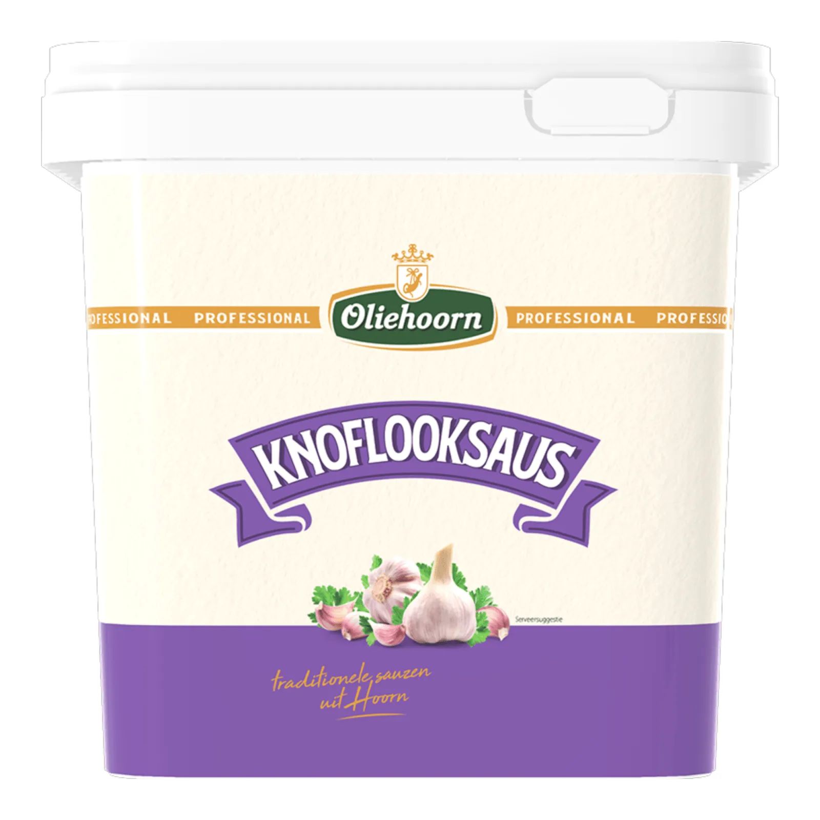 Oliehoorn Knoflooksaus Emmer (2,5 liter)