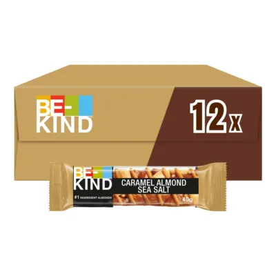 Be-kind Single Caramel Almond & Seasalt (12x 40gr)