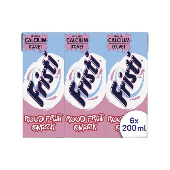 Fristi rood fruit mini 6x20cl (5 stuks)