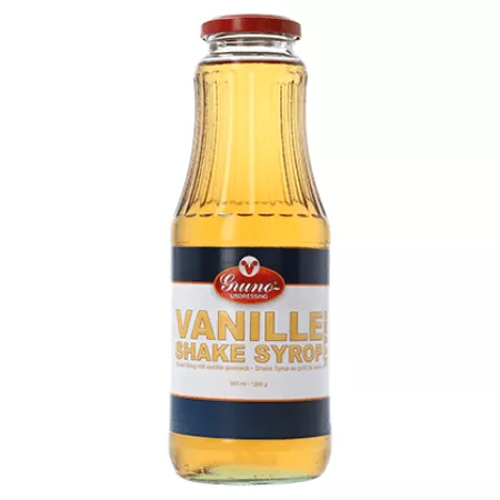 Gruno Shake Siroop Vanille (1 liter)