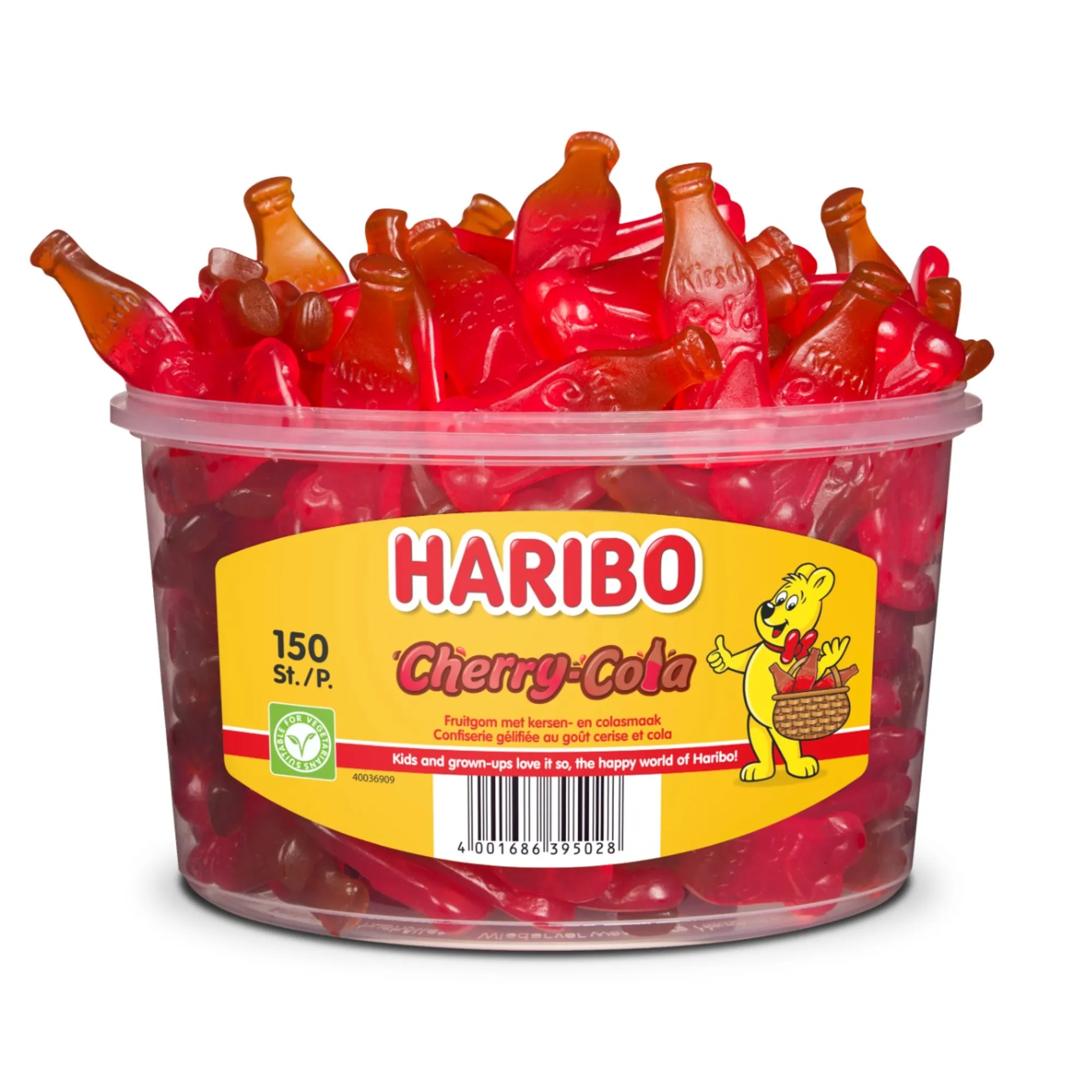 Haribo Kersen Cola (150 stuks)