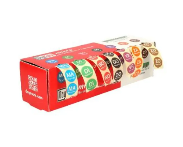 Daymark Dispenser HACCP Labels
