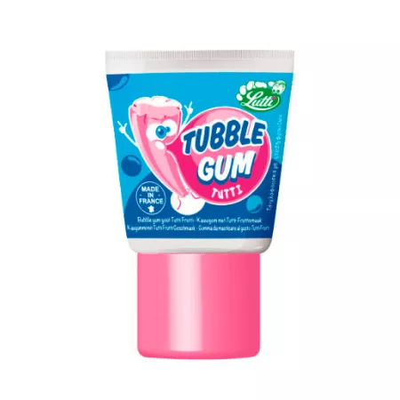 Lutti Tubble Gum Fruit Tube (36x 35gr)