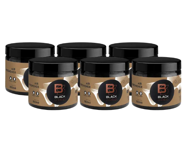 Satino Black Qlash Luchtverfrisser (6x225ml)