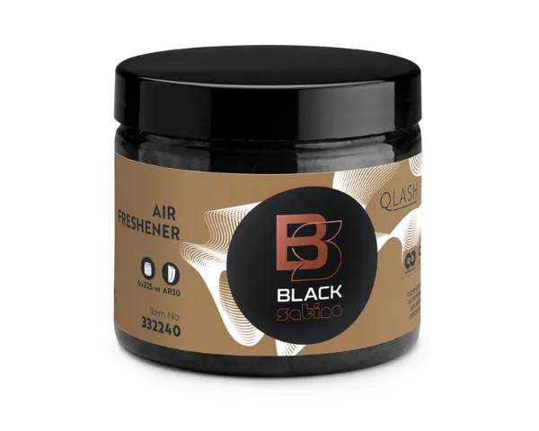 Satino Black Qlash Luchtverfrisser (6x225ml)