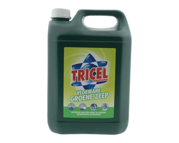 Tricel vloeibare groene zeep (5 liter)