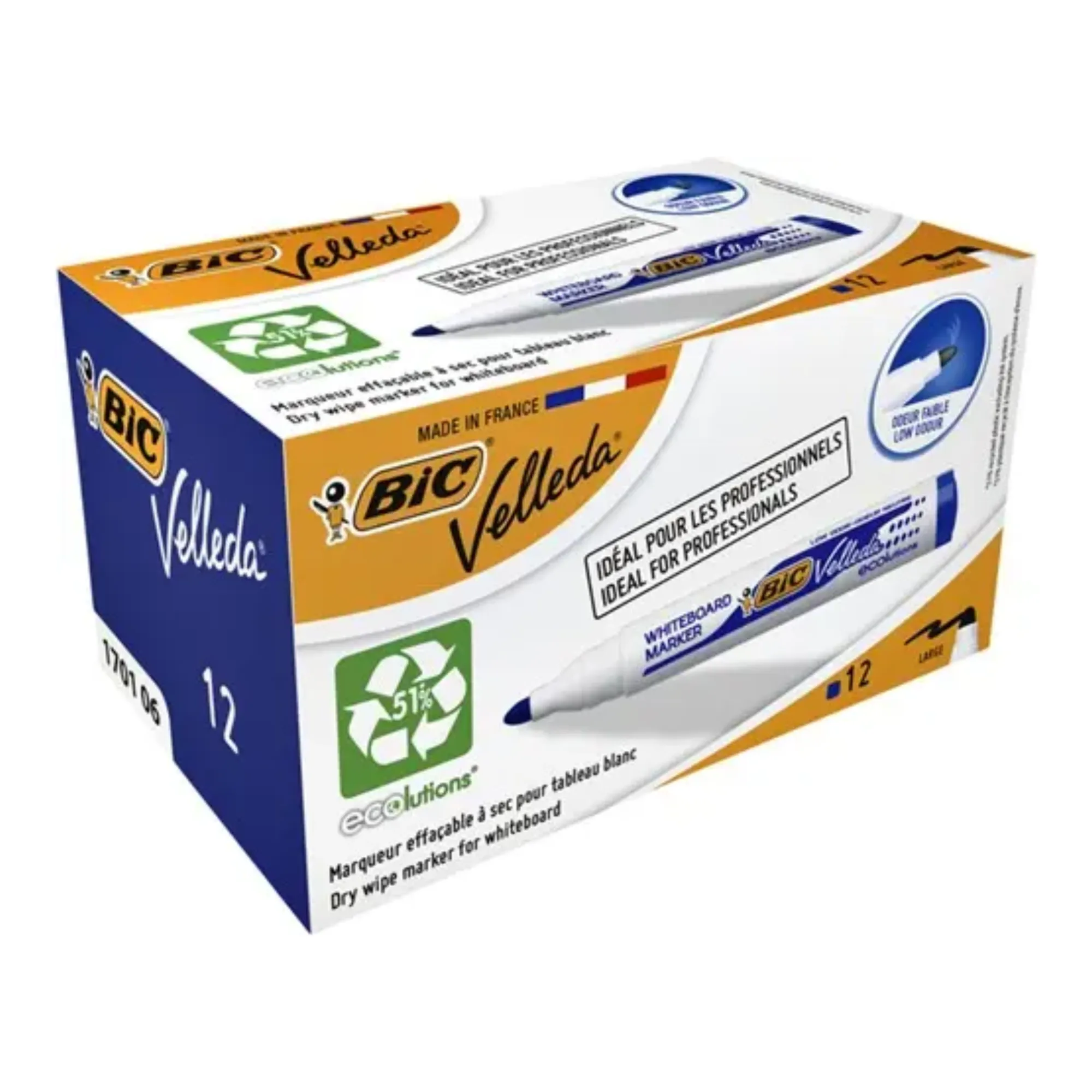 Bic Whiteboardmarker 1701 (blauw)