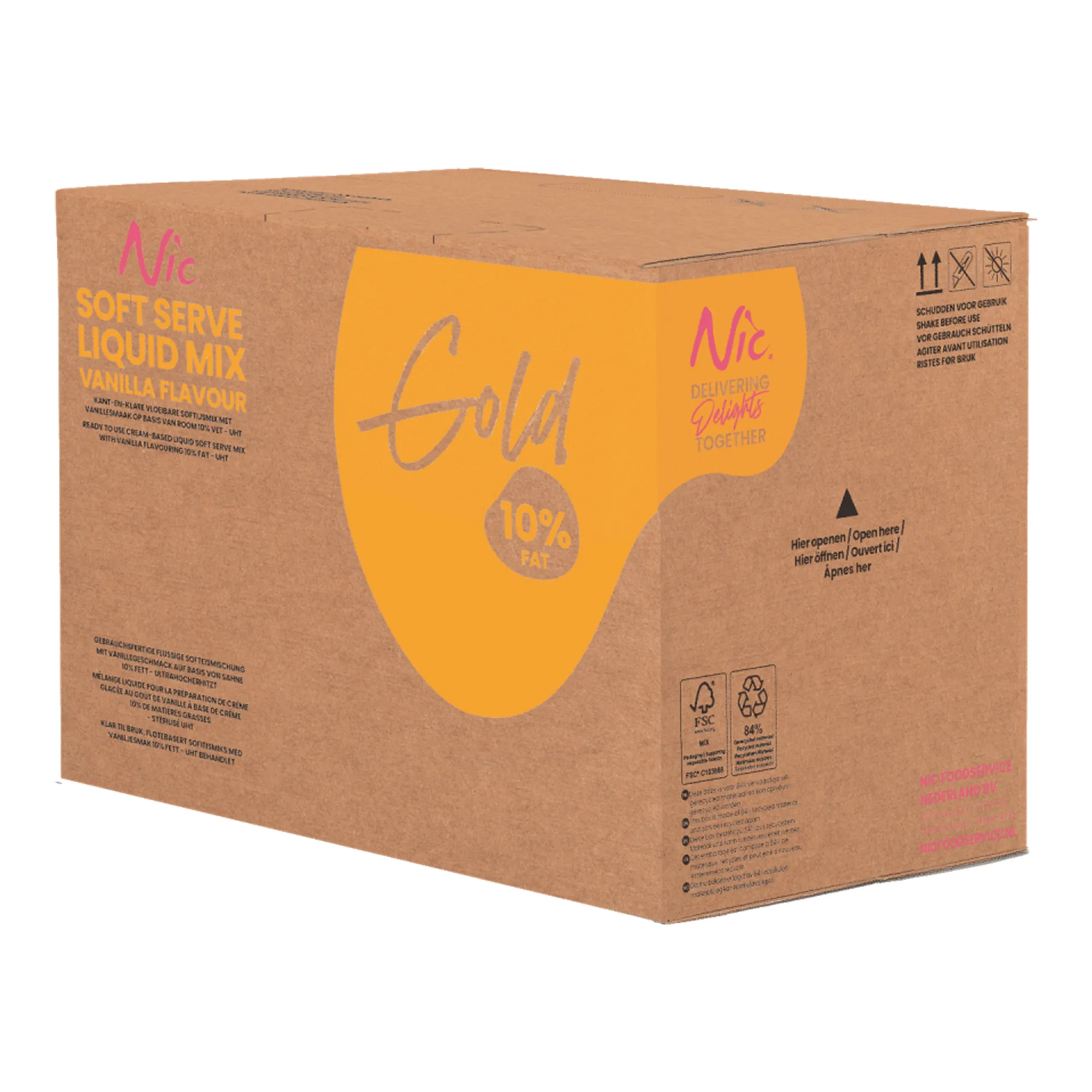 Frusco IJsmix Vloeibaar Gold 10% (10 liter)