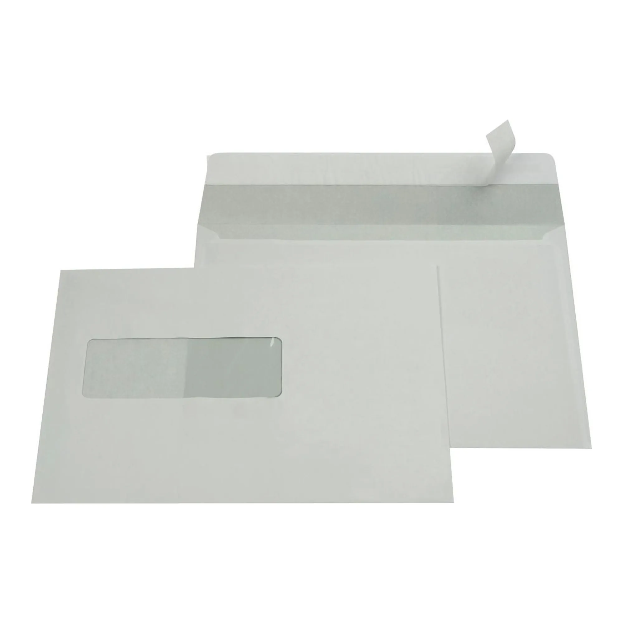 Gallery enveloppen ft 156 x 220 mm, venster links (500 stuks)