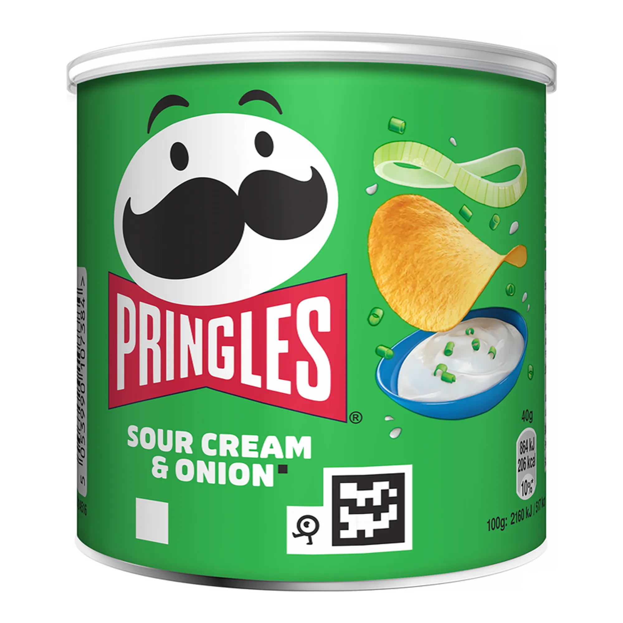 Pringles Sour Cream & Onion (12x 40gr)