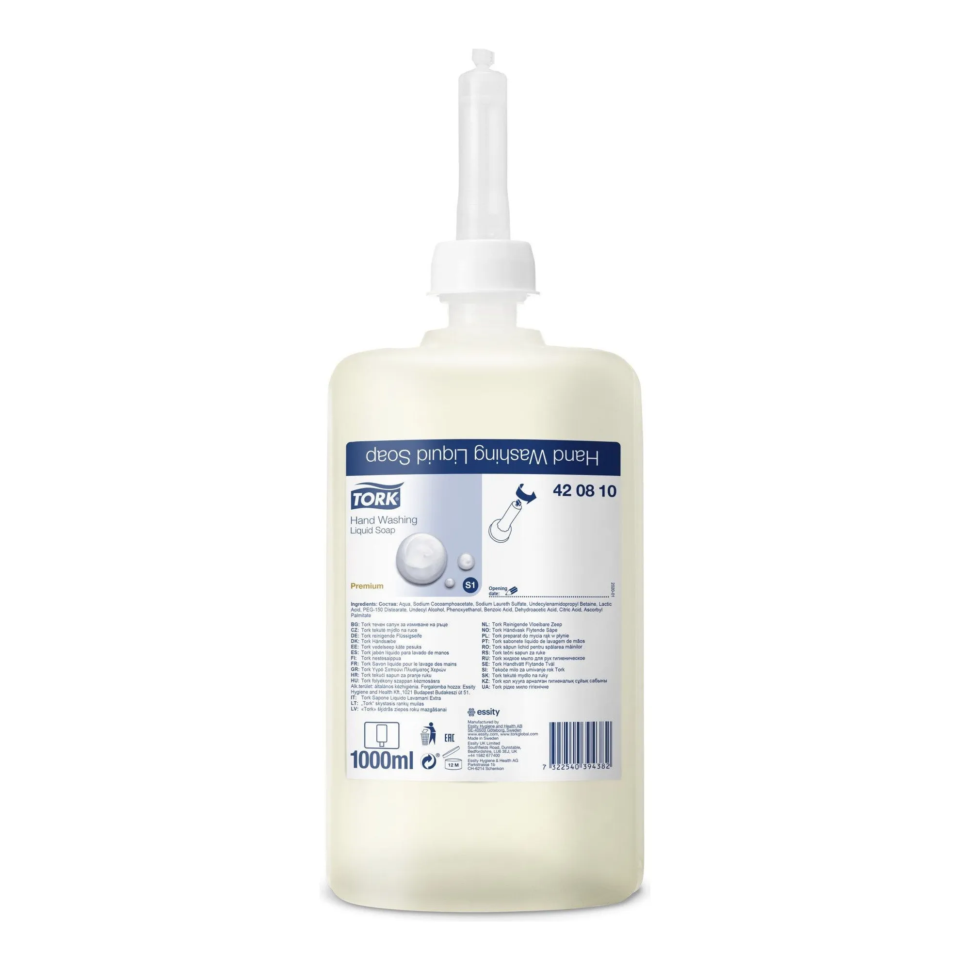 Tork S1 Premium Soap Liquid EH (6x 1 liter)