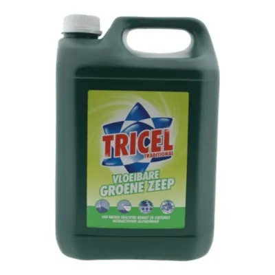 Tricel vloeibare groene zeep (5 liter)