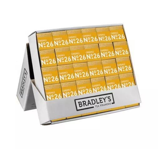 Bradley’s Piramini Camomile Thee NO.26 (30 stuks)