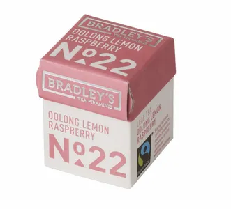 Bradley’s Piramini Oolong Lemon Raspberry Thee (30 stuks)