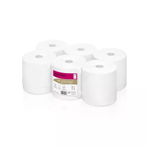 Wepa prestige handdoekrollen 2 laags 6 x 150 meter