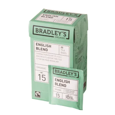 Bradley’s Organic English Blend N.15 (4×25 zakjes)