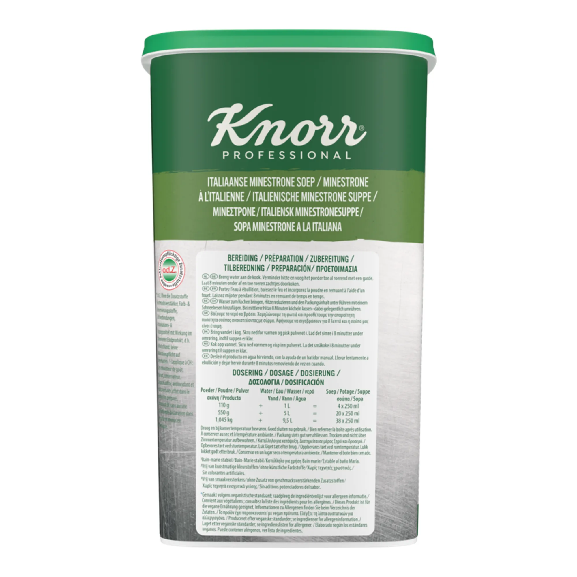 Knorr Italiaanse Minestrone Soep (9,5 liter)