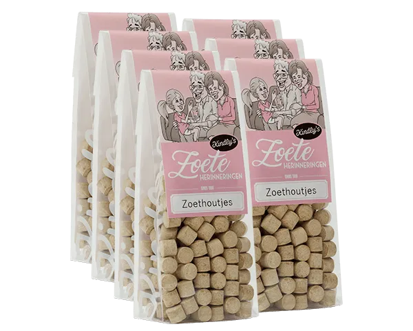 Kindly’s Zoethoutjes (7x 175gr)