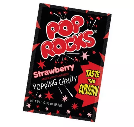 Pop Rocks Strawberry (50 stuks)