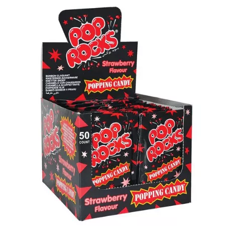 Pop Rocks Strawberry (50 stuks)